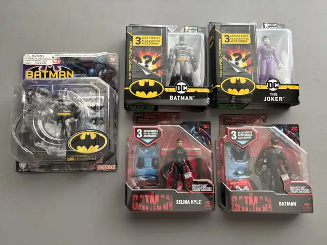 BATMAN - New Action Figures