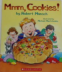 Large MMM, Cookies! Robert Munsch Book