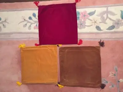 Set of 3 Cushion Covers With Tassels, View more