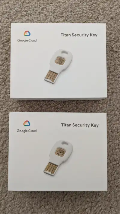 NIB Google Cloud Titan Security Key, View more