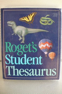 ROGET'S STUDENT THESAURUS ( BOOK )