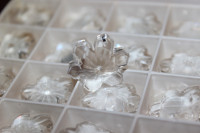 Swarovski Crystal Snowflake pendants
