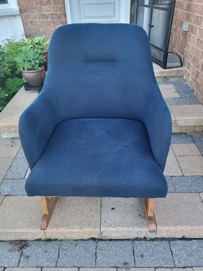 Upholstered rocking chair, View more
