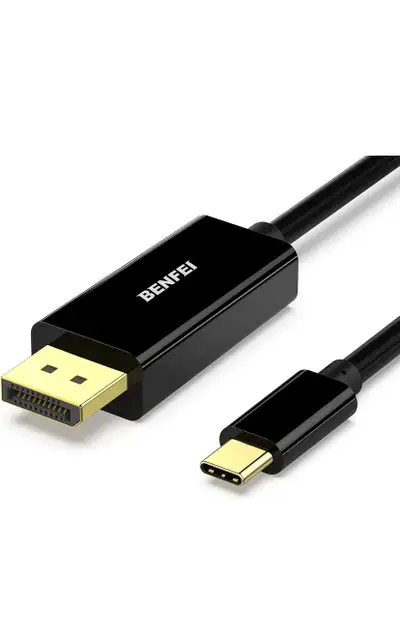 BENFEI USB C to DisplayPort 6 Feet Cable(8K@60Hz 4K@144Hz), USB , View more