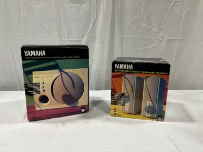 Yamaha YST-M5W10 Subwoofer & YST-M20DSP Powered Speakers, View more