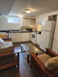 One bedroom in 3-bedroom BASEMENT apartment for rent