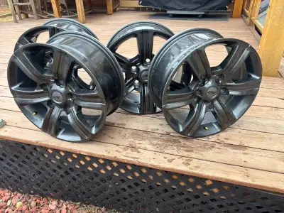 4 DAI Alloy Rims & 4 Autel TPMS Sensors included. 18 x 8.0 dark gunmetal rims with a 5x150 bolt patt...