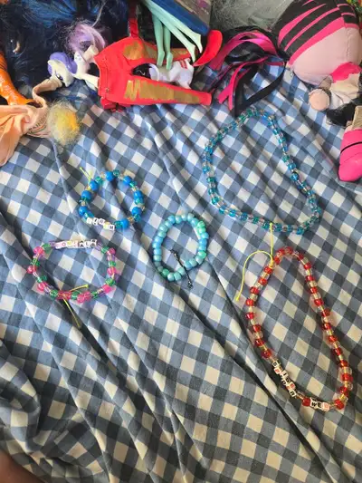 Melanie Martinez inspired bracelets and choker lot!! Buyer pays shipping!!