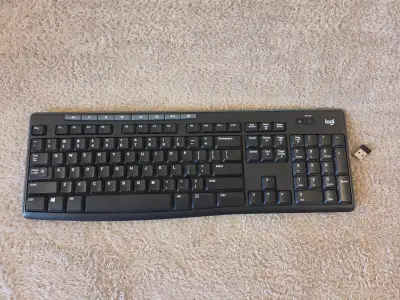 Logitech K270 Wireless Keyboard with USB Receiver, View more