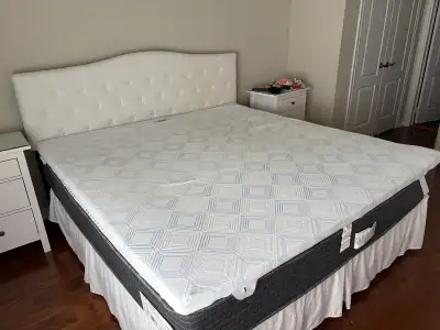 king Size Bed and Headboard , View more