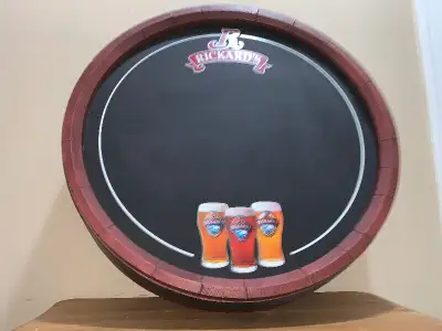 Vintage Rickards beer bar sign board Mint, View more