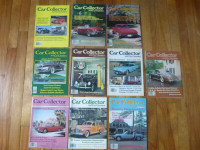 10 magazines Car Collector de 1980-82-84-85