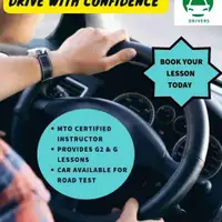 Pass your G2/G road test with confidence. Text at 647-886-2986