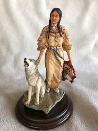 Collectible Country Artists Call of the Warrior Figurine