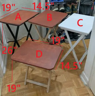 Portable Folding Wood Table TV Bed Tray\Dinner Furniture, View more
