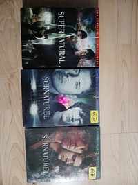 Série Supernaturel 1,2 et 3 sur DVD