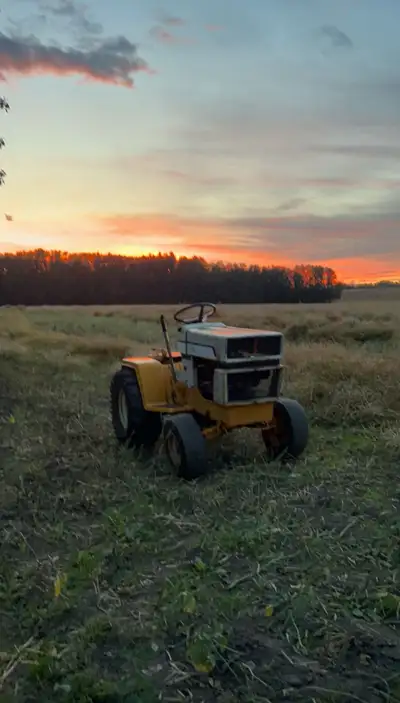 I have this 1250 I bought that was sitting for years with a blown engine so I swapped a 14 hp engine...