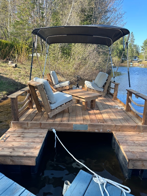 Ponton Quai Quai Mobile Quai Flottant Floating dock Motomarines