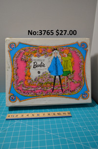 Coffret double valise Barbie 1968