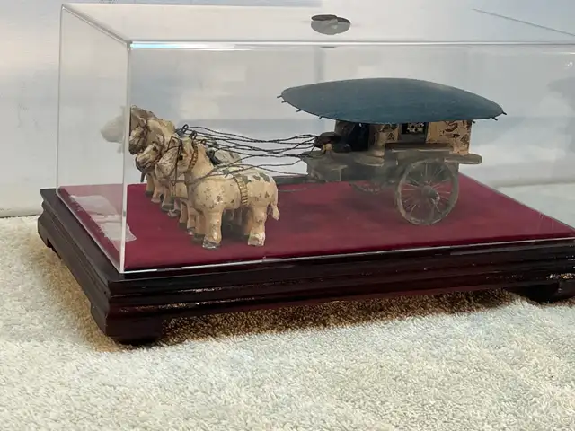 Bronze Chariot Qin Dynasty Model628632580216341215