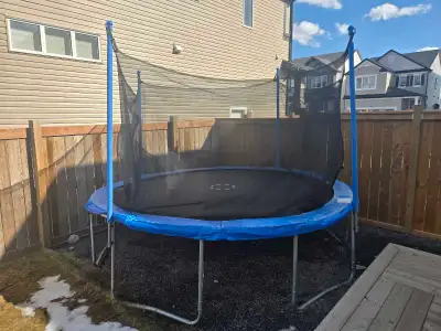 Trampoline for sale. Size: 12ft, View more