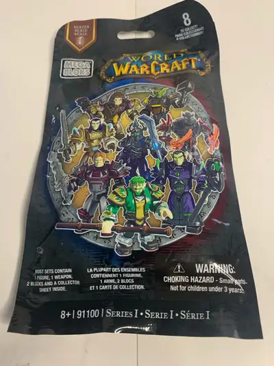 Get ready to build your adventure with this Mega Bloks World of Warcraft mystery blind bag! This exc...