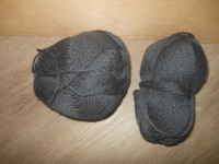 Grey yarn 2 pcs