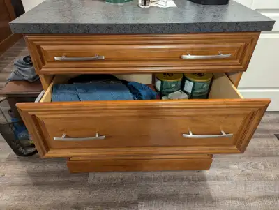 3 drawer hutch drawer unit and storage unit, View more