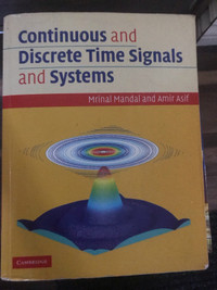 Discrete time signal processing and systems (2 textbooks)