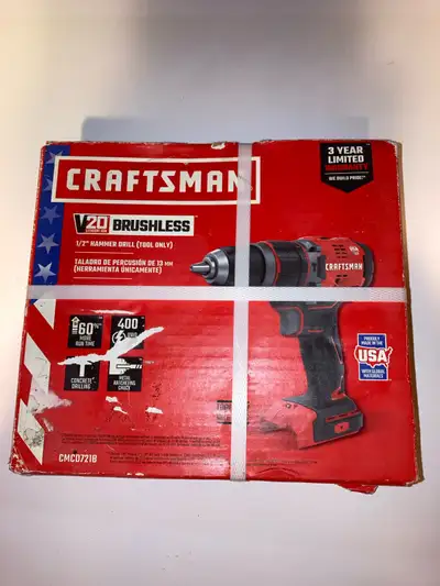 Craftsman V20 Hammer Drill, View more
