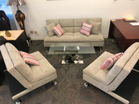 FABRIC SOFA SET ON SALE-BRAND NEW- NO TAX