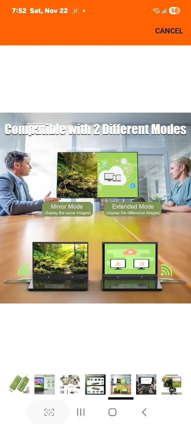 Wireless HDMI Transmitter and Receiver with 4K Adapter Decode, P in Cables & Connectors in Markham / York Region - Image 6