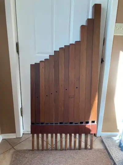 wooden organ pipes, View more