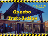 Gazebo installation gta top installers sheds pergolas and  more