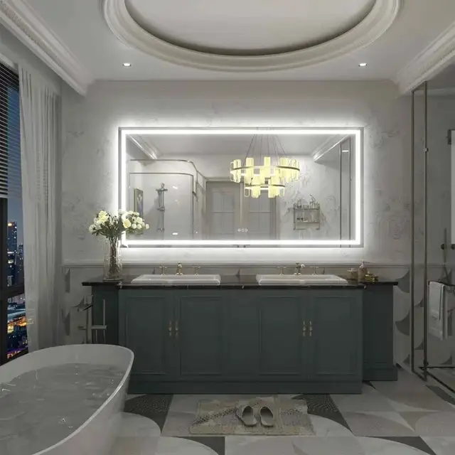 Aevar Super Bright Front & Back Lighted Anti-Fog Bathroom/Vanity in Other in Hamilton - Image 7