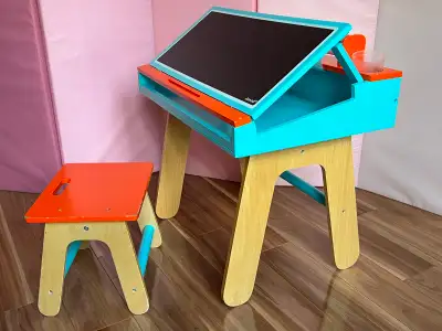 Janod Art / Work Desk & Stool Set, View more