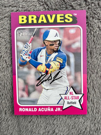 Ronald Acuna Jr Baseball Cars