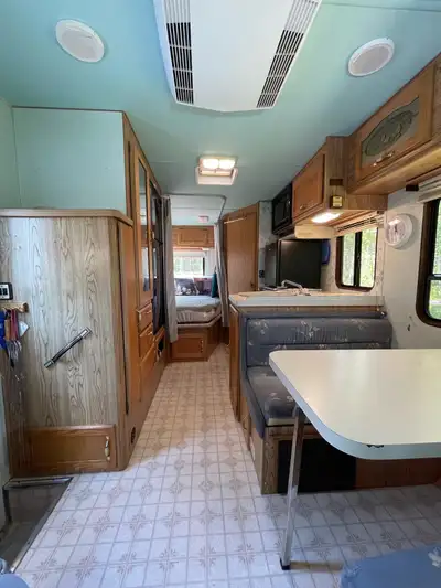 1989 ford econoline Bed in back Needs some minor fix ups Drives well Steering making noise, could be...