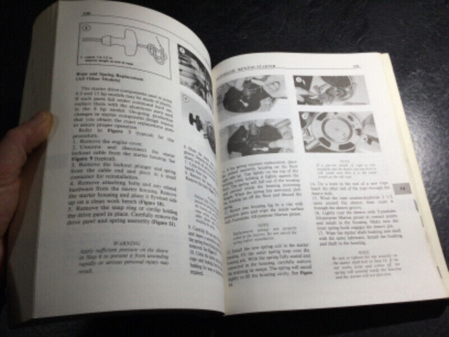 1984-1987 Yamaha 2-220 HP 2-stroke Outboard Shop Manual 1-6 Cyl in Non-fiction in Parksville / Qualicum Beach - Image 3