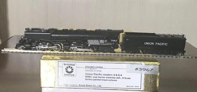 Brass N scale model: UP #3967 Challenger 4-6-6-4 by Oriental Ltd in Hobbies & Crafts in Kingston - Image 4