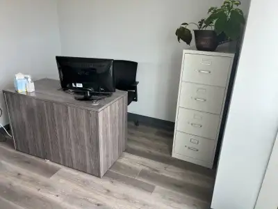 Very clean and extra ordinary planned, office room for rent, common waiting area and washroom, commo...