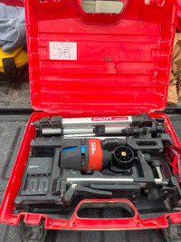 Hilti pm 4 m. Used. Everything you se comes with it. $500