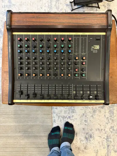 8-channel Biamp analog mixer - 1970’s , View more