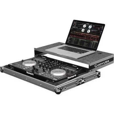 Odyssey DJ road case pour mixer et laptop., View more