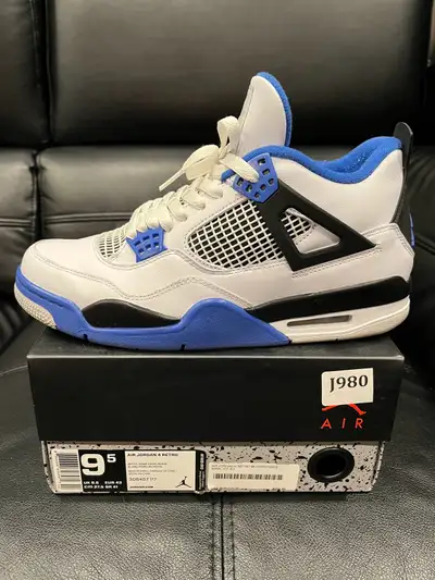 Air Jordan 4 Retro • Motorsports • size 9.5, View more