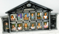 School Years K-12 Picture Frame Pewter School House Design