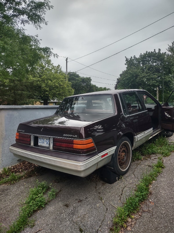 87 Pontiac 6000 Classic Cars London Kijiji