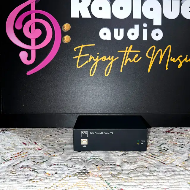 NAD PP 3 Digital Phono/USB Preamp – MM & MC, Power Supply