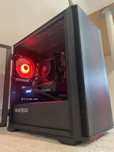 PC Gamer / Gaming PC - RTX 4060 + Ryzen 5 5500 in Desktop Computers in City of Montréal - Image 2