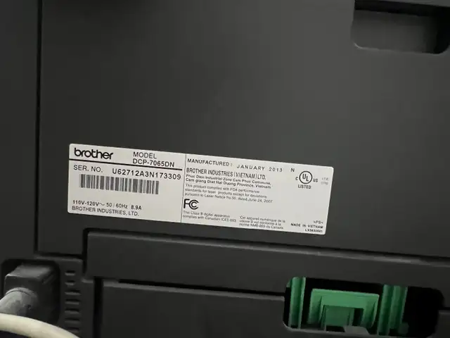 Brother DCP-7065DN monochrome multifunction laser printer in Printers, Scanners & Fax in Mississauga / Peel Region - Image 5